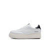 ARTICLE NO. 051X-TR001-23 WHITE/BLACK PLEATHER BURGER TRAINER