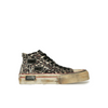 ARTICLE NO. 1008-1006D-23 DIRTY CLASSIC LEOPARD PATCHWORK HIGH-TOP VULCANIZED