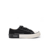 ARTICLE NO. 1010-1001M-23 BLACK AND CREAM TWO-COLORWAY LO-CUT VULCANIZED