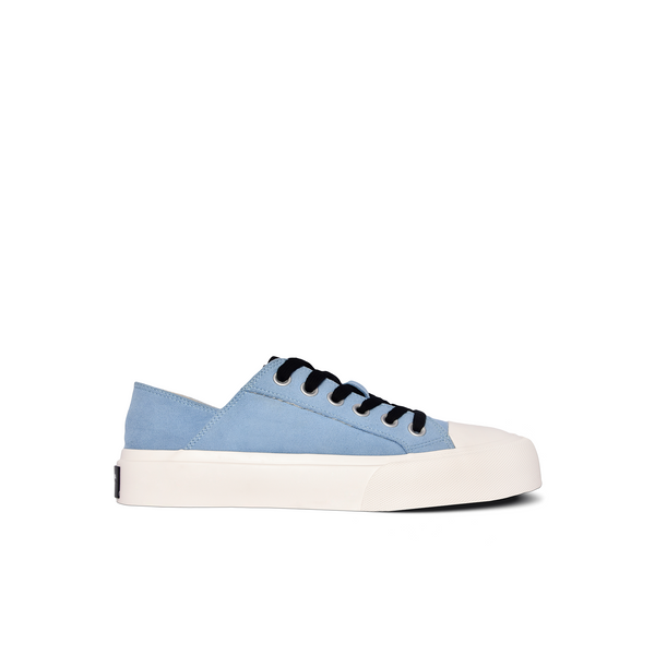 ARTICLE NO. 1012-T-03 DUSTY BLUE LOW-TOP VULCANIZED