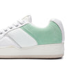 ARTICLE NO. 051X-2003M-23 MINT AND WHITE BURGER SKATE LO-TOP
