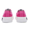ARTICLE NO. 1007-1005M-23 MAGENTA PATCHWORK LOW-TOP VULCANIZED