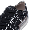 ARTICLE NO. 1007-S3003 BLACK LINE PRINT LOW-TOP VULCANIZED