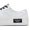 ARTICLE NO. 1007-S5006 WHITE PATCHWORK LOW-TOP VULCANIZED