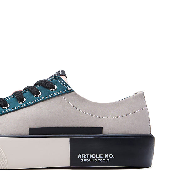 ARTICLE NO. 1010-0002M-23 EARTH MIX COLORBLOCK PADDED LO-CUT VULCANIZED