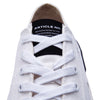 ARTICLE NO. 1010-01-03 WHITE SIDE PATCH  LO-CUT CANVAS VULCANIZED