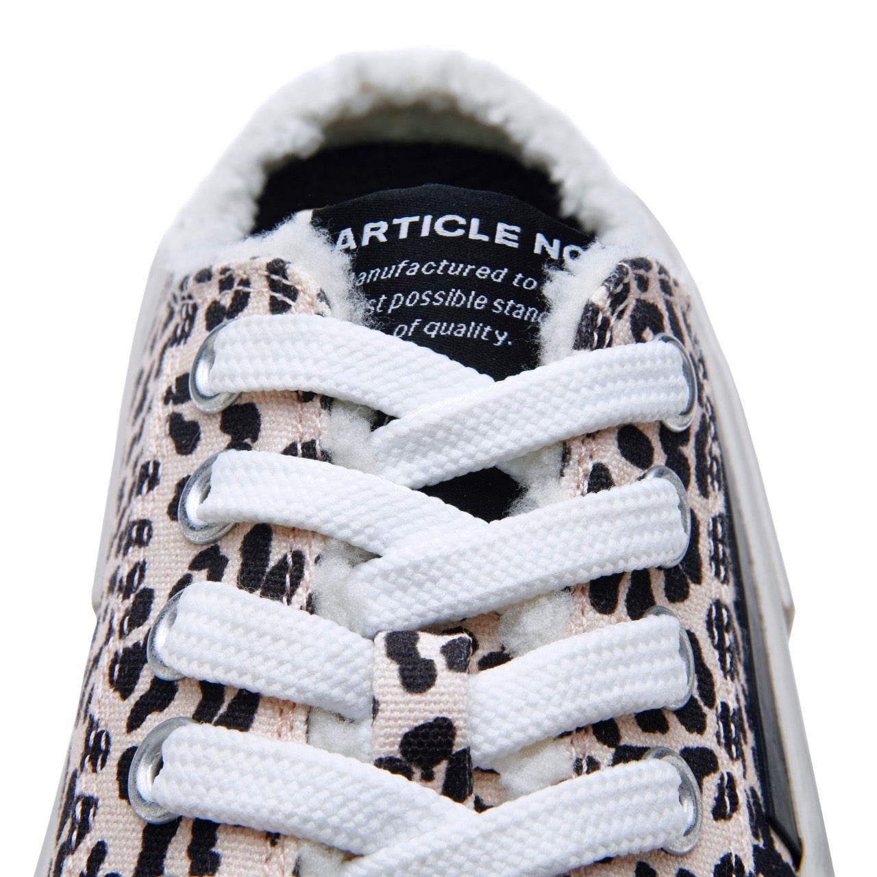 ARTICLE NO. 1012-0201 PINK LEOPARD SIDE PATCH SHEARLING MULE SLIP-ON