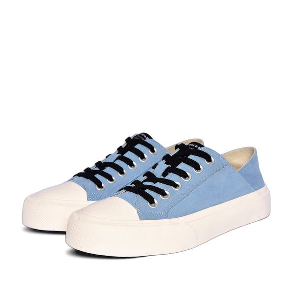 ARTICLE NO. 1012-T-03 DUSTY BLUE LOW-TOP VULCANIZED